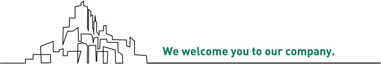 We welcome you to our company.