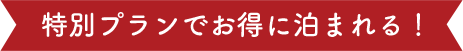 特別プランでお得に泊まれる！