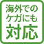 海外でのカゲにも対応